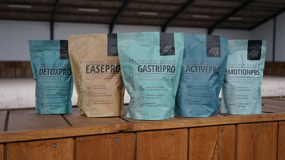 De DressagePro Supplementen voor paarden