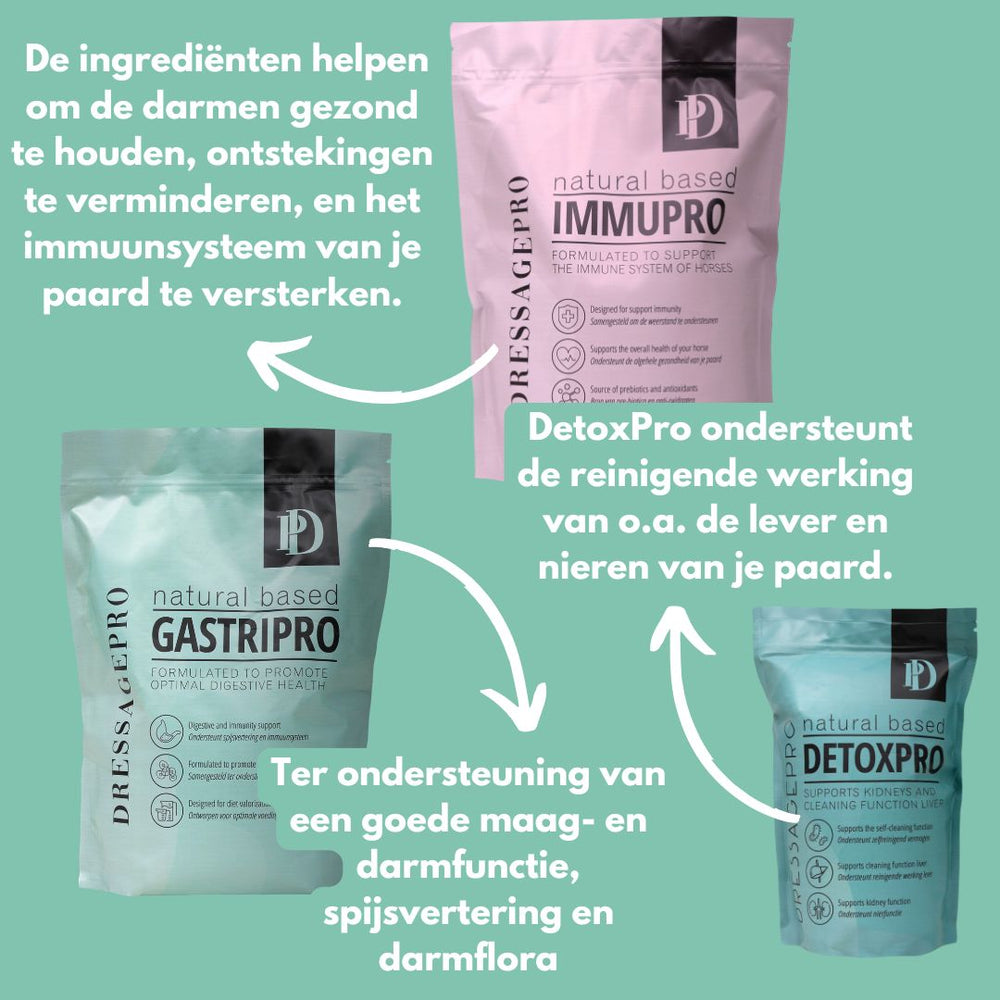 
                  
                    Weerstand Bundel: ImmuPro + GastriPro + DetoxPro
                  
                