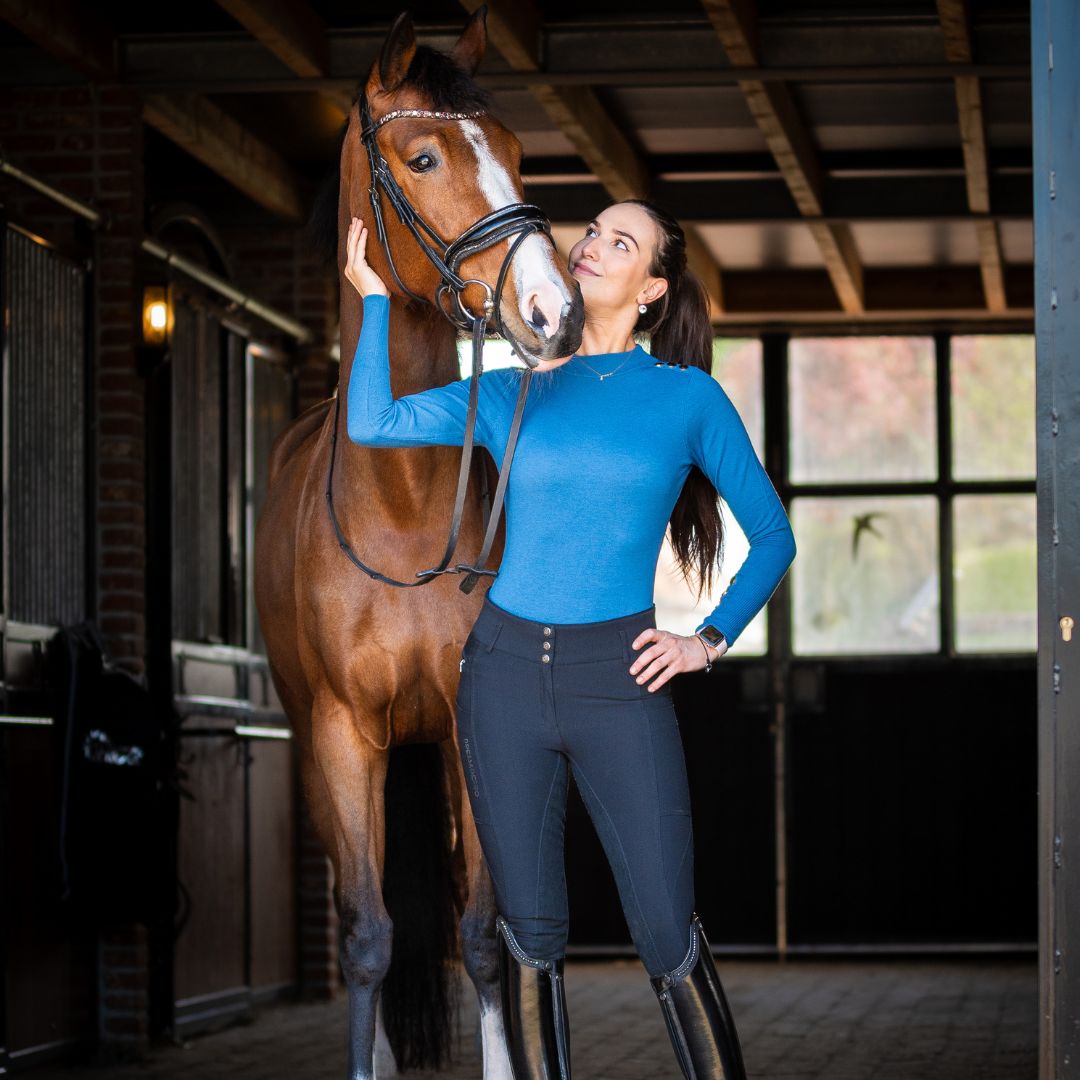 
                  
                    Classic Knitted Top - Blue
                  
                