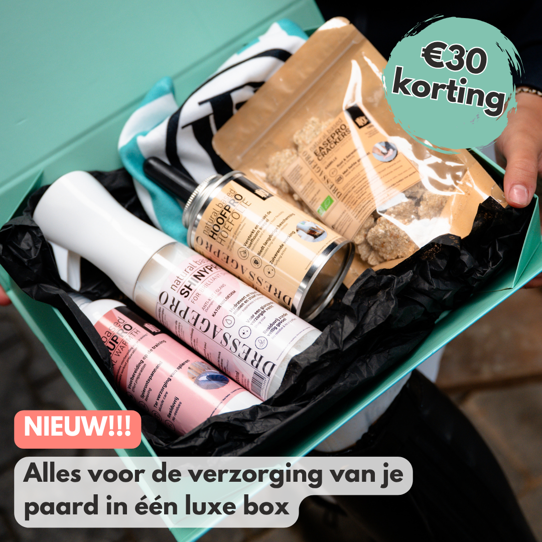 NIEUW!! Care Collection Box - Alles voor de verzorging van je paard in één luxe box