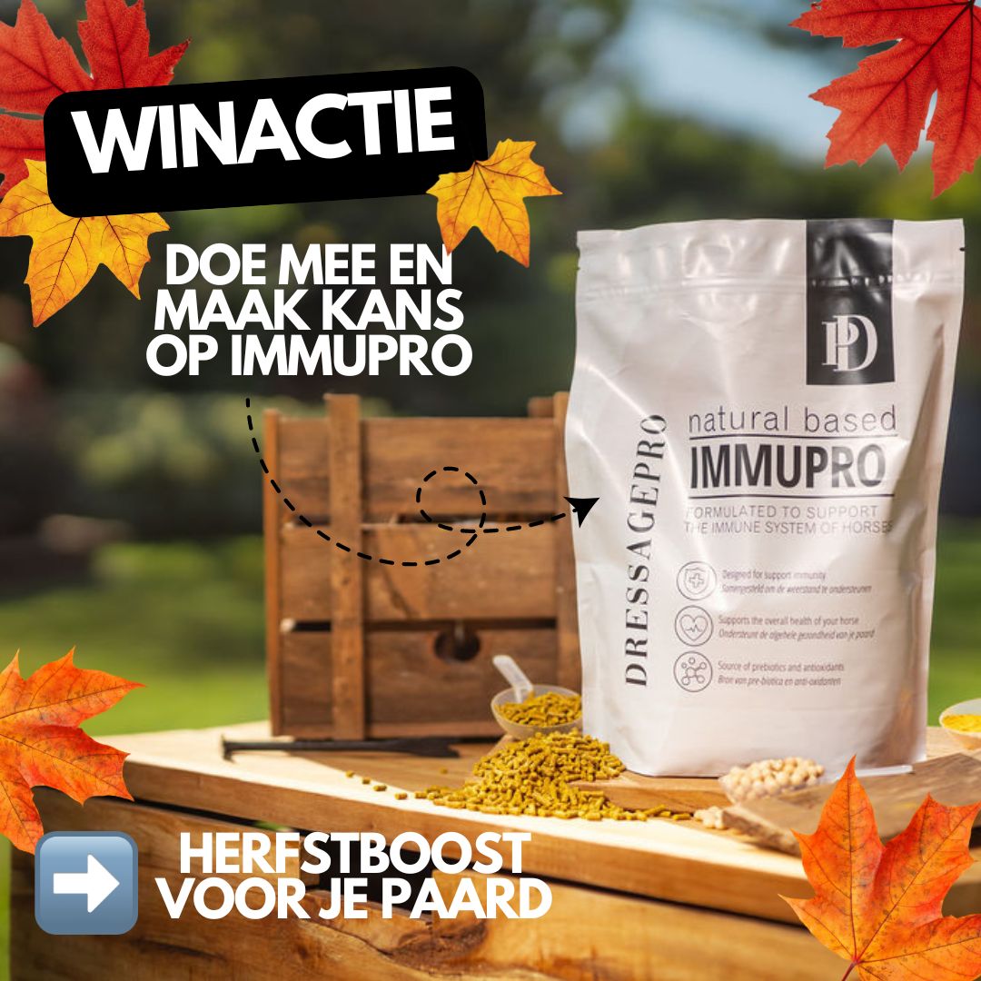 ImmuPro Winactie Oktober 2024 – DressagePro Collection